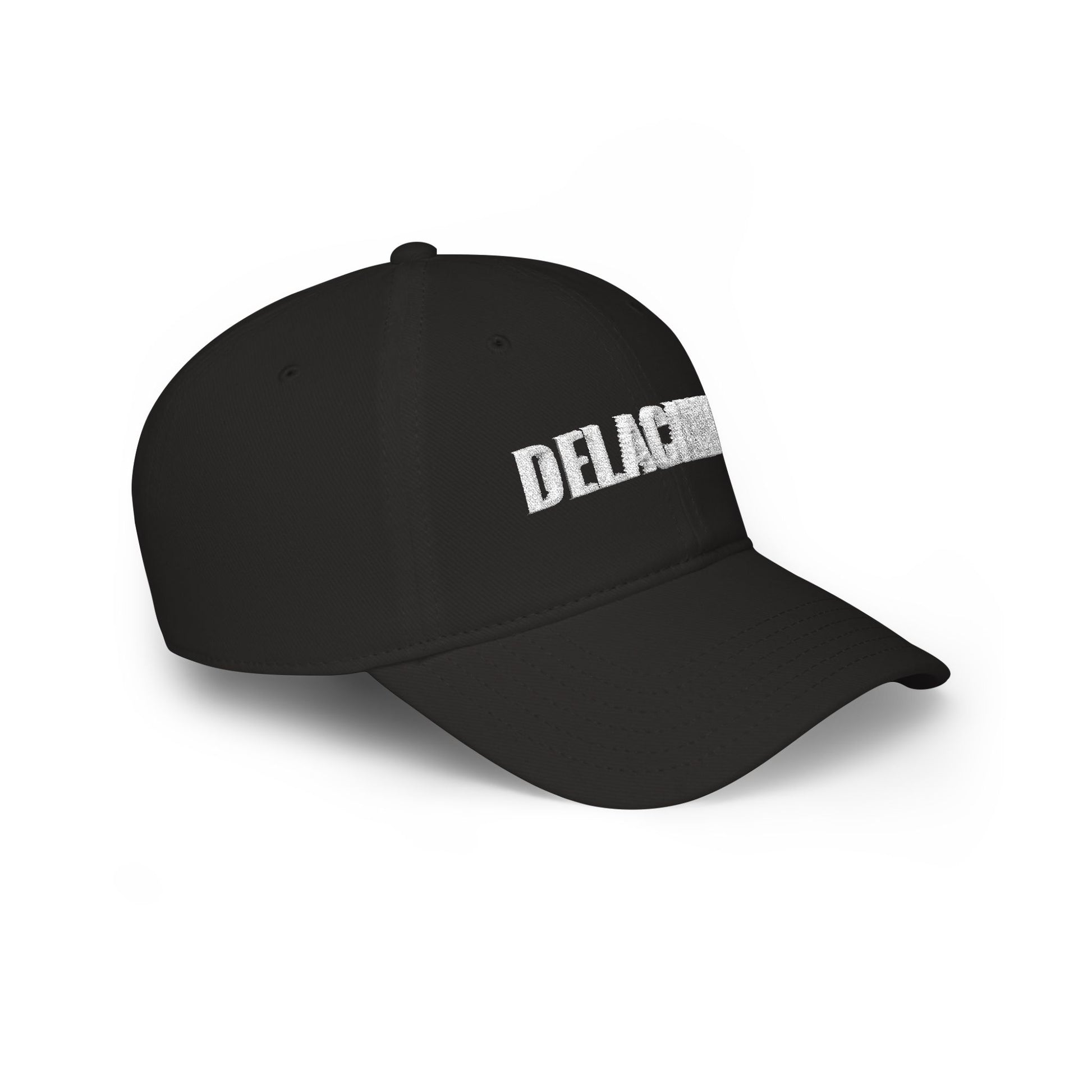 Delacalle Cap — Core Collection (Black, Embroidered)