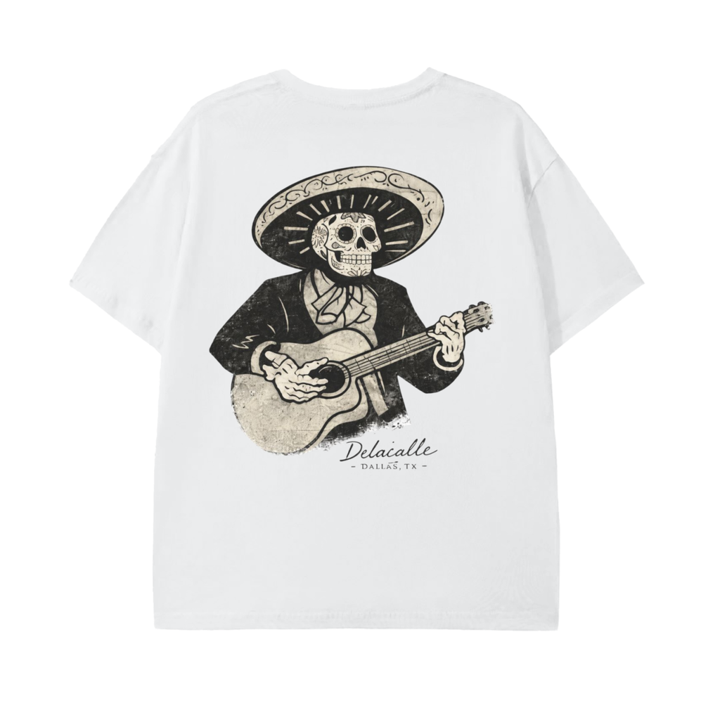 Delacalle - Skull playing guitar 2.0 - TX
