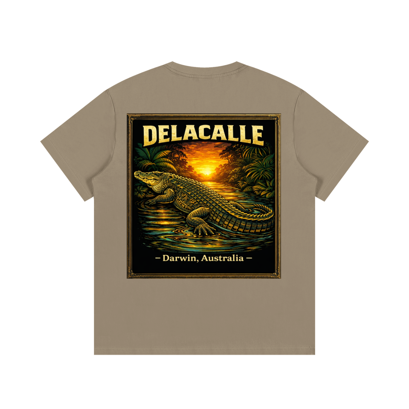 Delacalle - Sunset Crocodile  - NT
