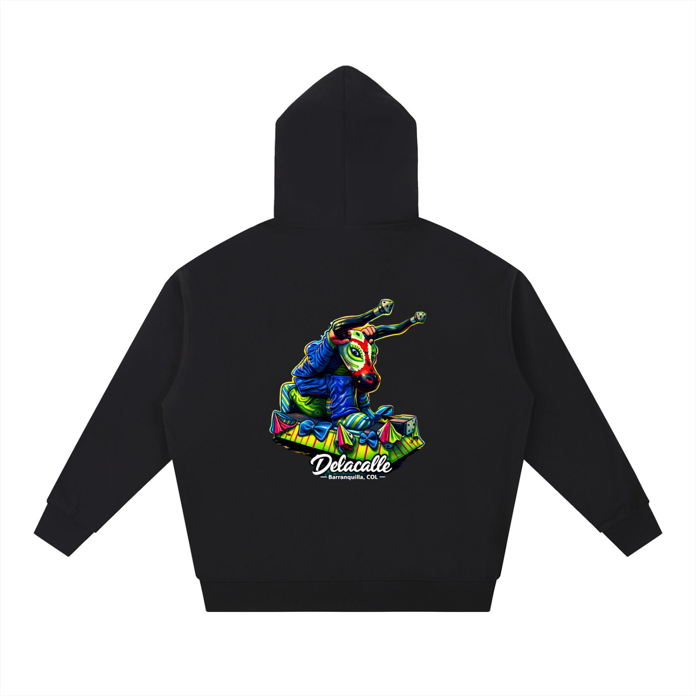 Delacalle - The Torito 2.0 - Heavyweight Hoodie - COL