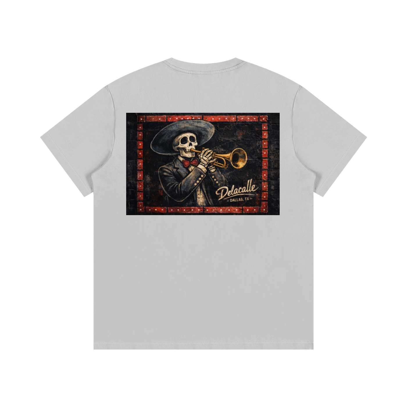 Delacalle - Skull with a trumpet - TX